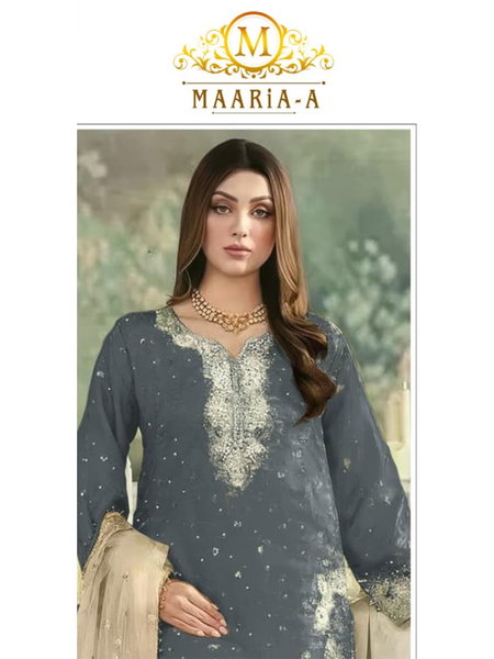 Maria A 1207 Jimmy Choo With Embroidery Work Salwar Kameez Online Wholesale